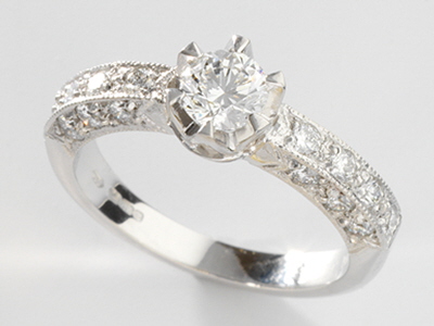 21 Stone Diamond Ring